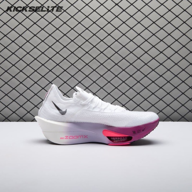 Nike Air Zoom Alphafly Next% 3 FP White Purple Agate FD8311-100 Unisex