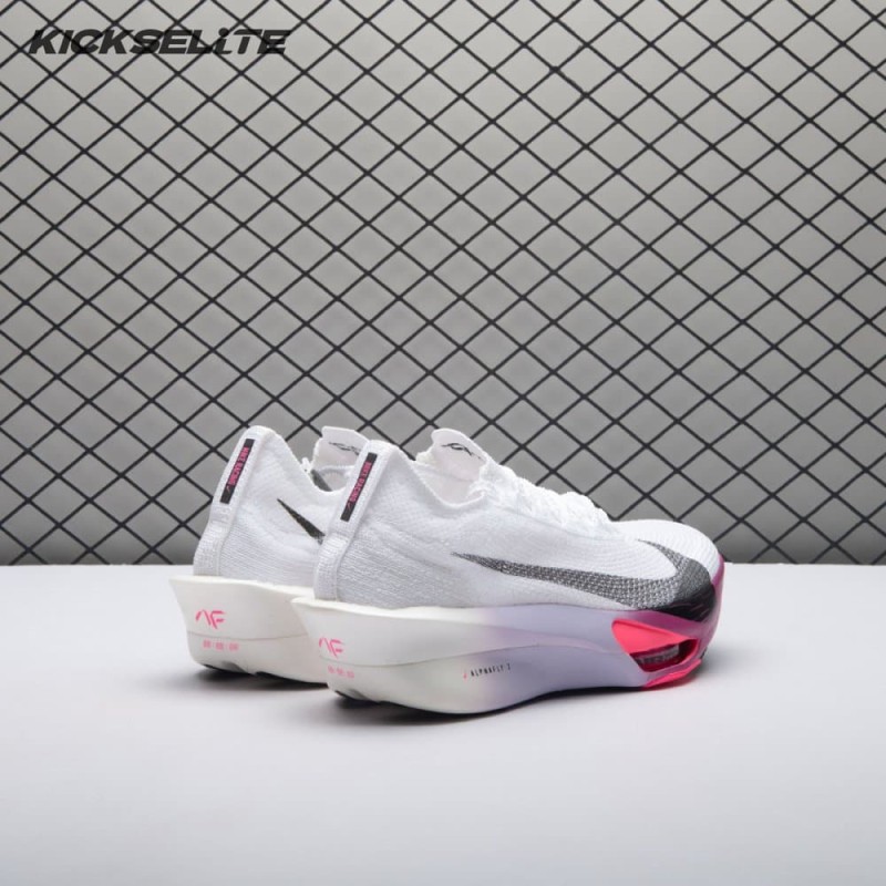 Nike Air Zoom Alphafly Next% 3 FP White Purple Agate FD8311-100 Unisex