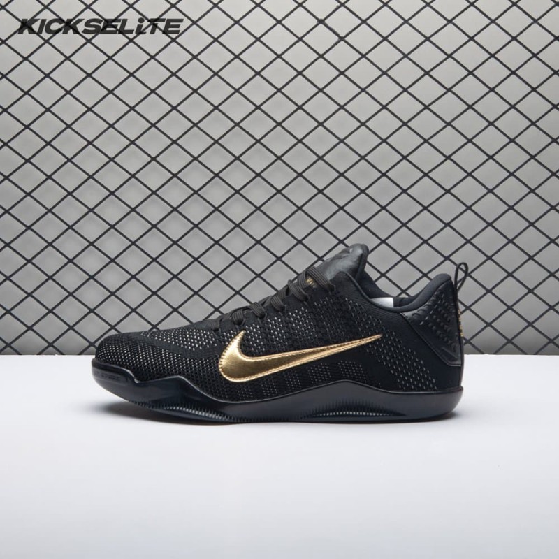 Nike Kobe 11 Elite Low Black Mamba Collection Fade to Black 869459-001 Men's
