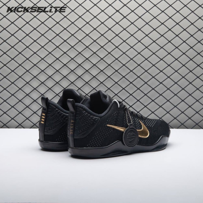 Nike Kobe 11 Elite Low Black Mamba Collection Fade to Black 869459-001 Men's