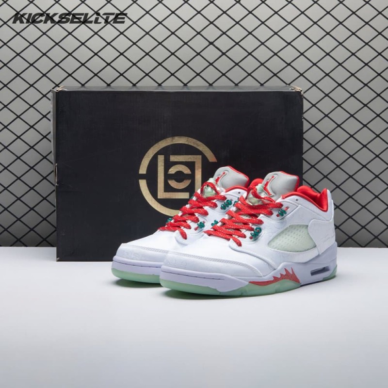 Jordan 5 Retro Low CLOT White Silk 20th Anniversary 1551183 Unisex Jordan 5 Retro Low CLOT White Silk 20th Anniversary 1551183 Unisex
