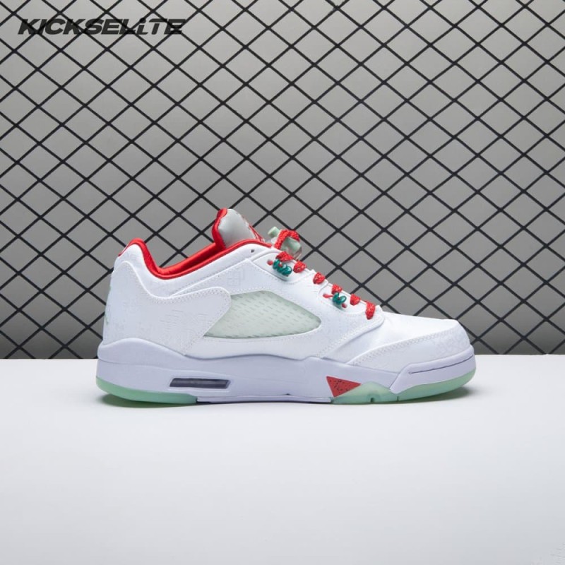 Jordan 5 Retro Low CLOT White Silk 20th Anniversary 1551183 Unisex Jordan 5 Retro Low CLOT White Silk 20th Anniversary 1551183 Unisex