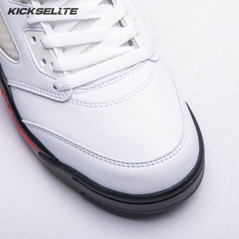 Jordan 5 Retro Fire Red Silver Tongue (2020) DA1911-102 Men's