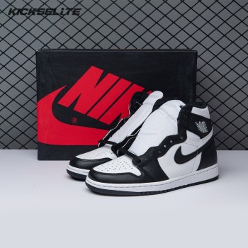 Jordan 1 Retro Black White 555088-010 Unisex