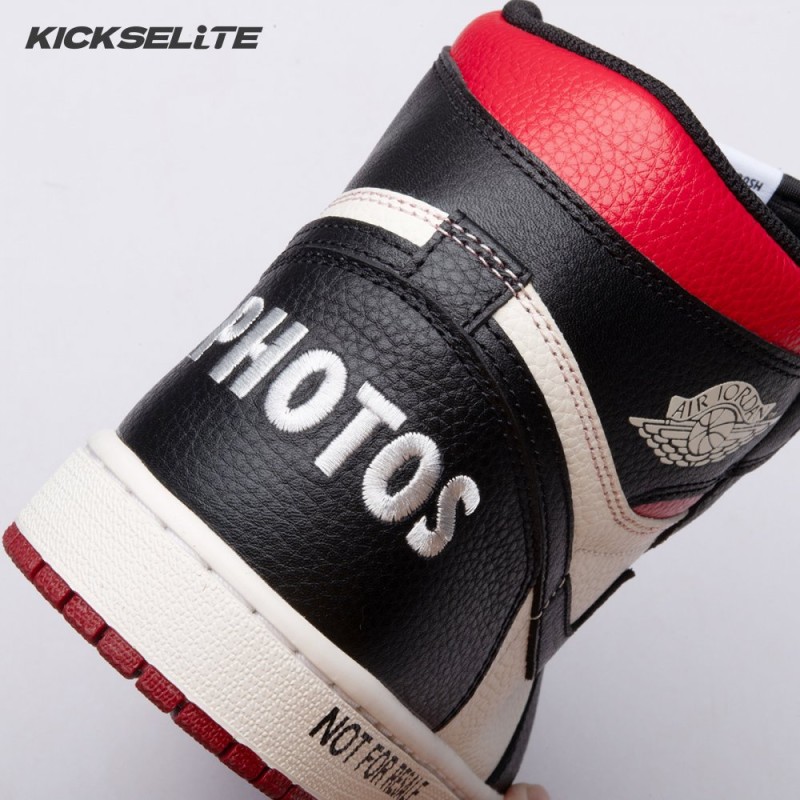 Jordan 1 Retro High Not for Resale Varsity Red 861428-106 Unisex