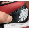 Jordan 1 Retro High Black Gym Red Men's
