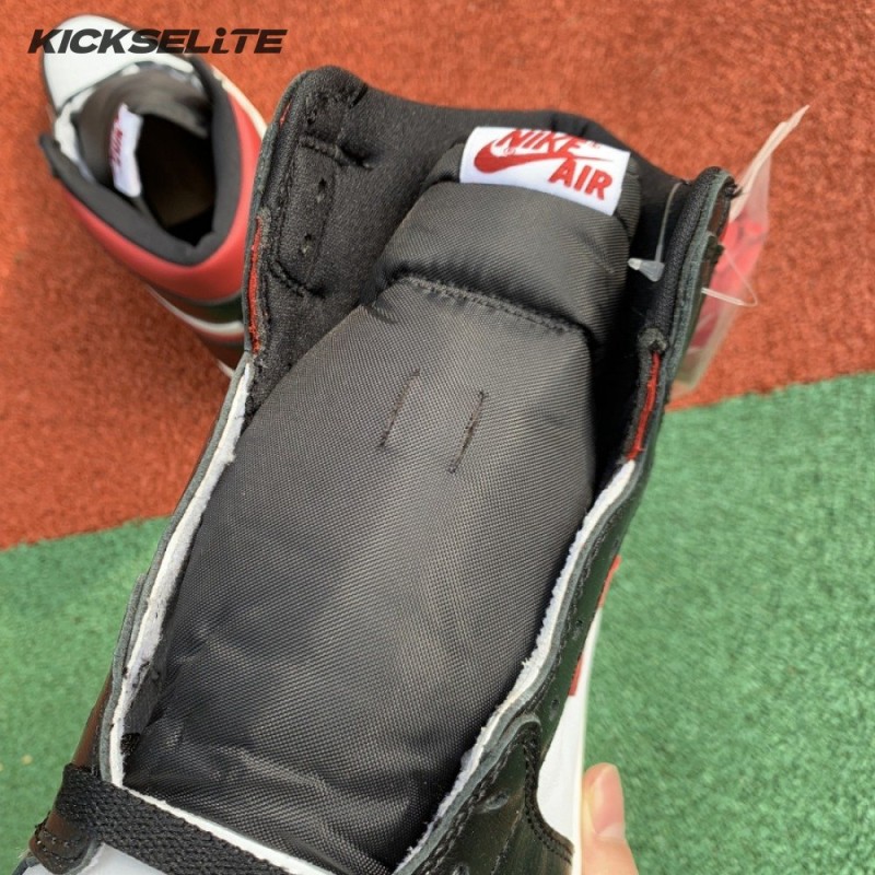 Jordan 1 Retro High Black Gym Red Men's