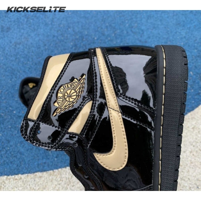 Jordan 1 Retro High Black Metallic Gold (2020) Unisex