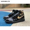 Jordan 1 Retro High Black Metallic Gold (2020) Unisex