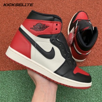 Jordan 1 Retro High Bred Toe Unisex