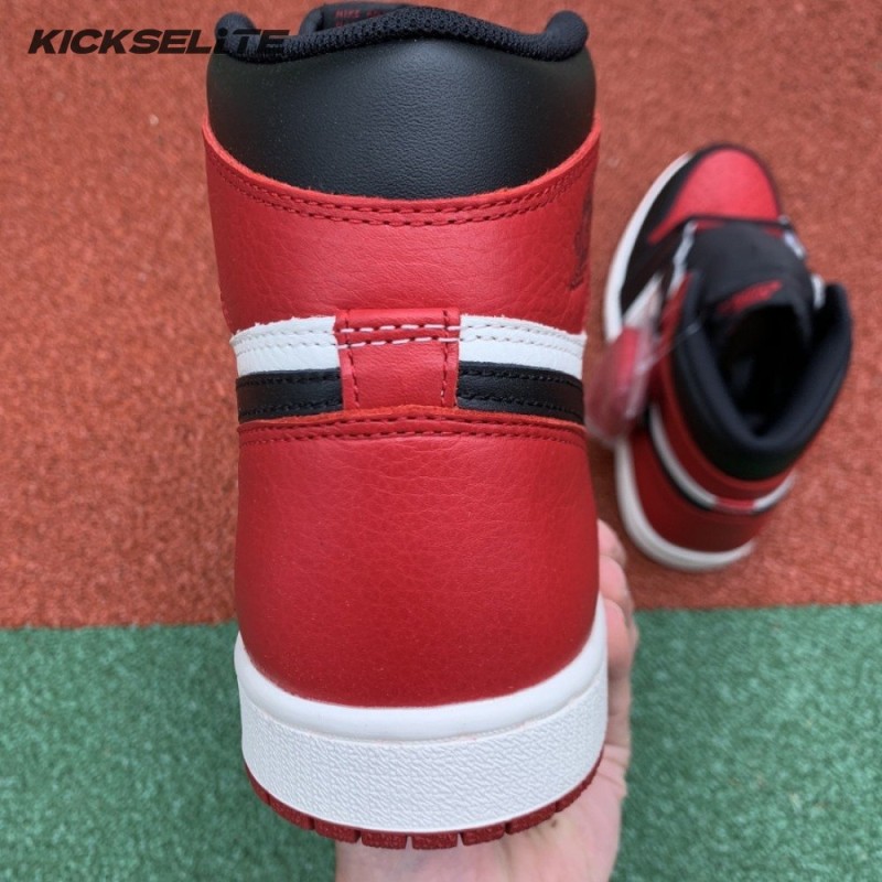Jordan 1 Retro High Bred Toe Unisex