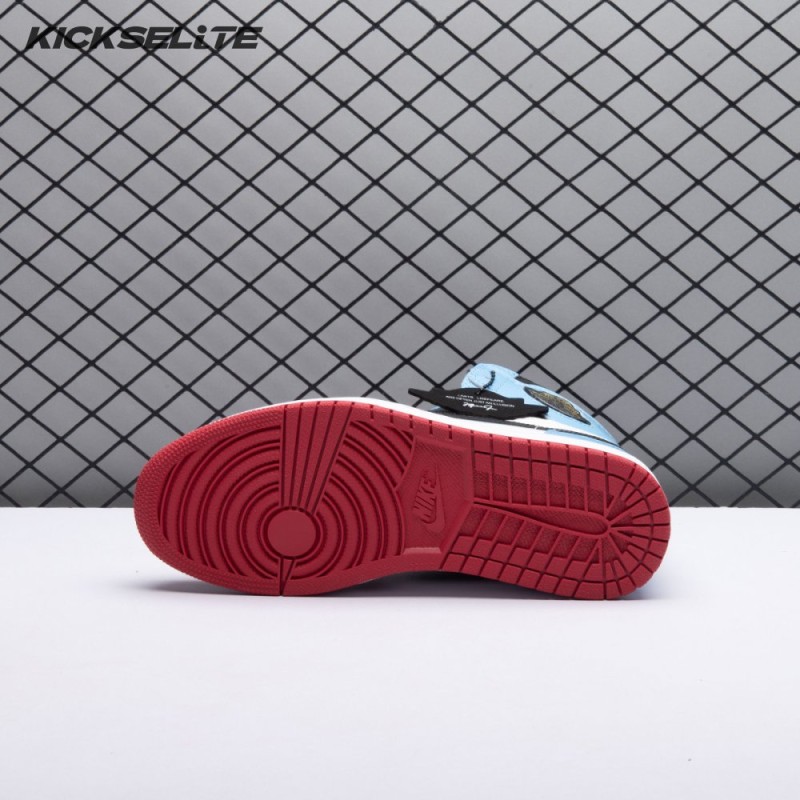 Jordan 1 Retro High Fearless UNC Chicago CK5666-100 Unisex