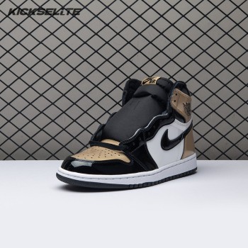 Jordan 1 Retro High NRG Patent Gold Toe Men's