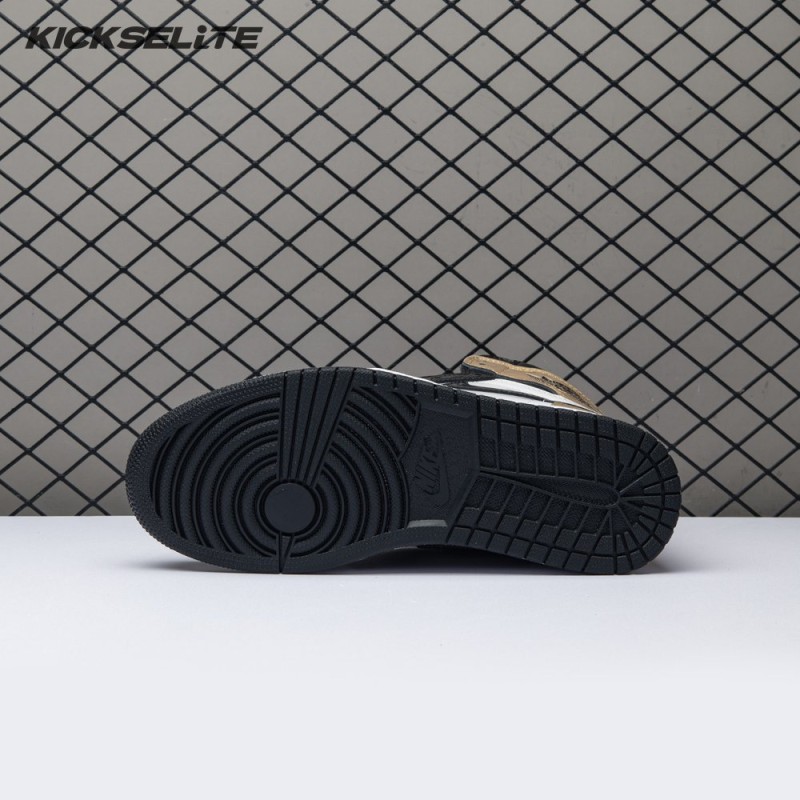 Jordan 1 Retro High NRG Patent Gold Toe Men's