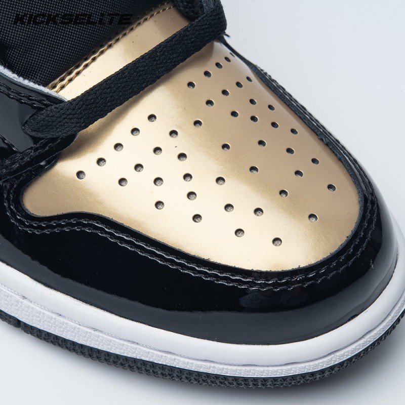 Jordan 1 Retro High NRG Patent Gold Toe Men's