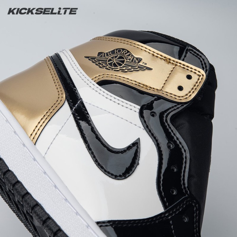 Jordan 1 Retro High NRG Patent Gold Toe Men's