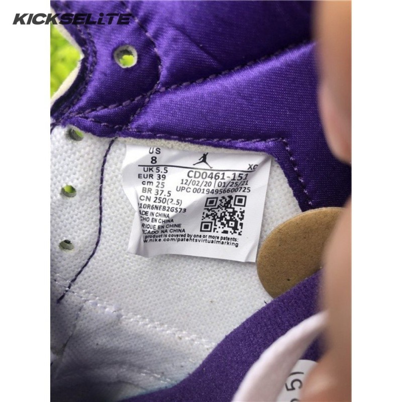 Air Jordan 1 High OG 'Court Purple' Men's