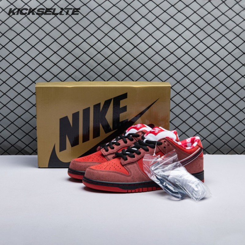 Nike SB Dunk Low Concepts Red Lobster 313170-661 Unisex