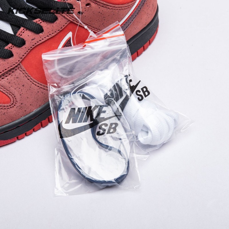 Nike SB Dunk Low Concepts Red Lobster 313170-661 Unisex