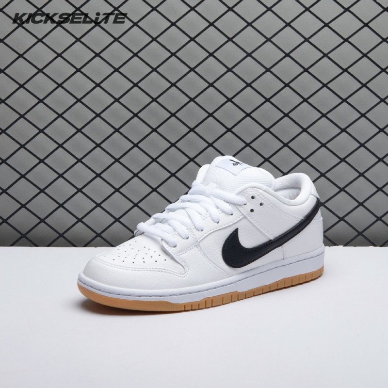 Nike SB Dunk Low Orange Label White Black Unisex