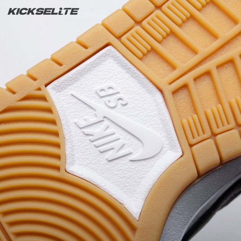 Nike SB Dunk Low Orange Label White Black Unisex