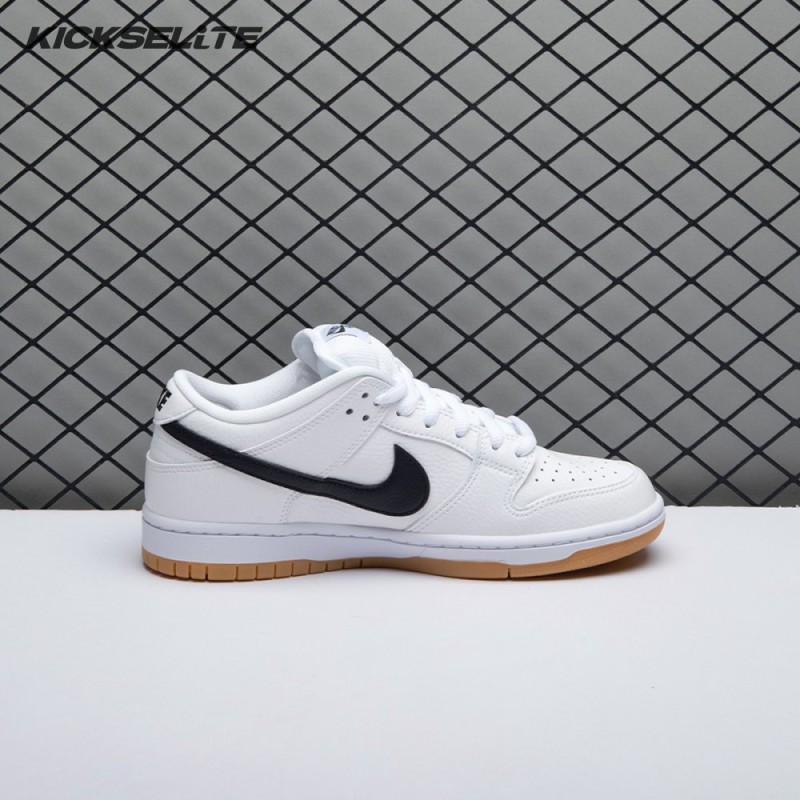 Nike SB Dunk Low Orange Label White Black Unisex
