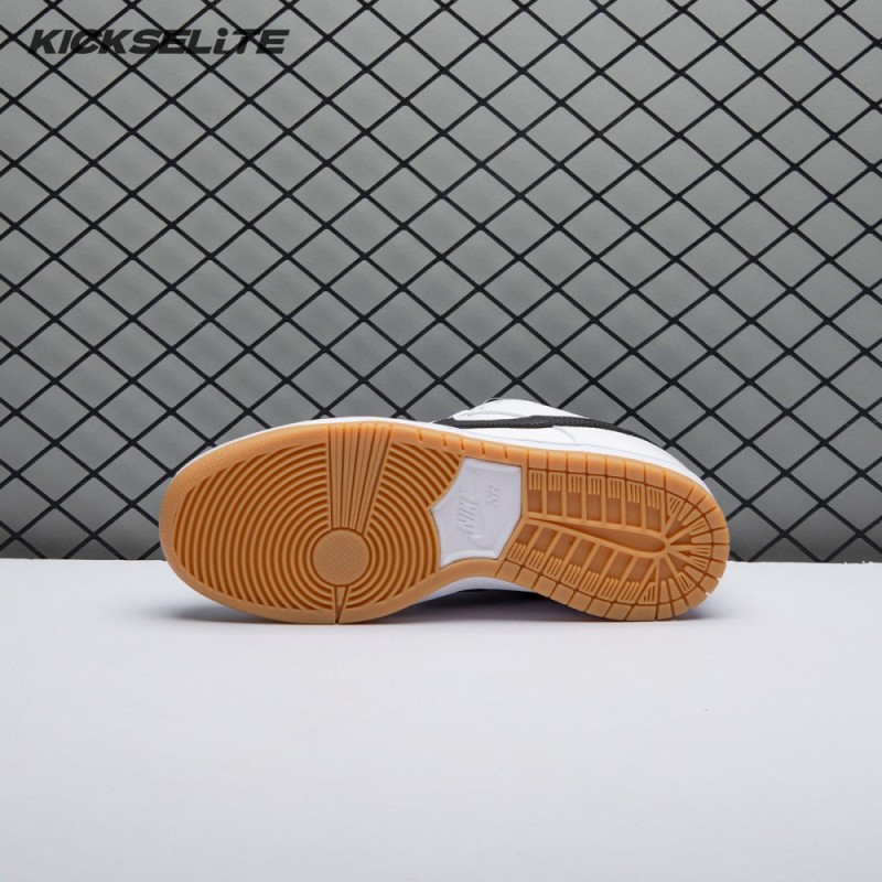 Nike SB Dunk Low Orange Label White Black Unisex