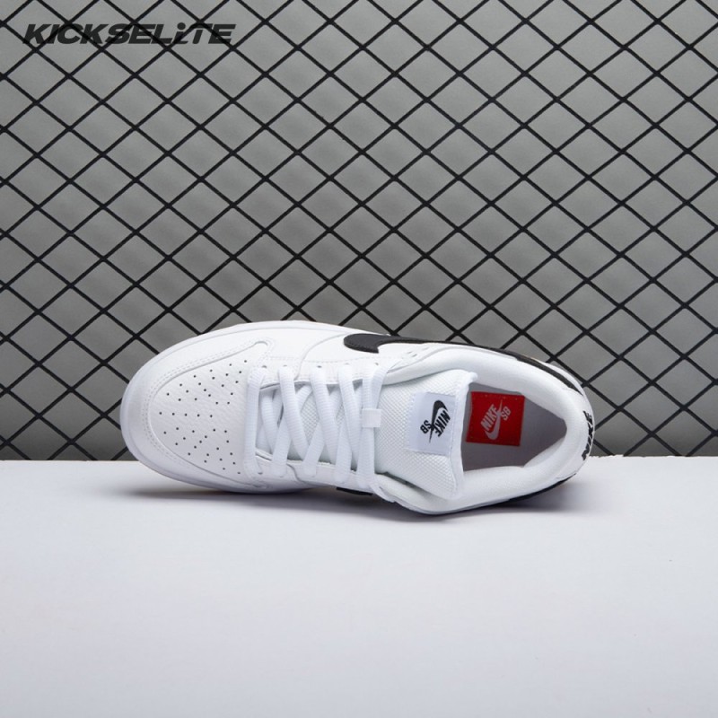 Nike SB Dunk Low Orange Label White Black Unisex