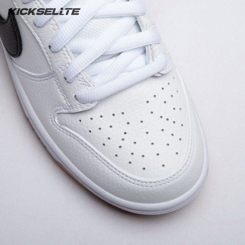 Nike SB Dunk Low Orange Label White Black Unisex