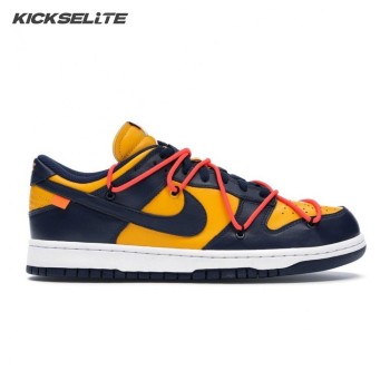 Off-White x Dunk Low 'University Gold' Unisex
