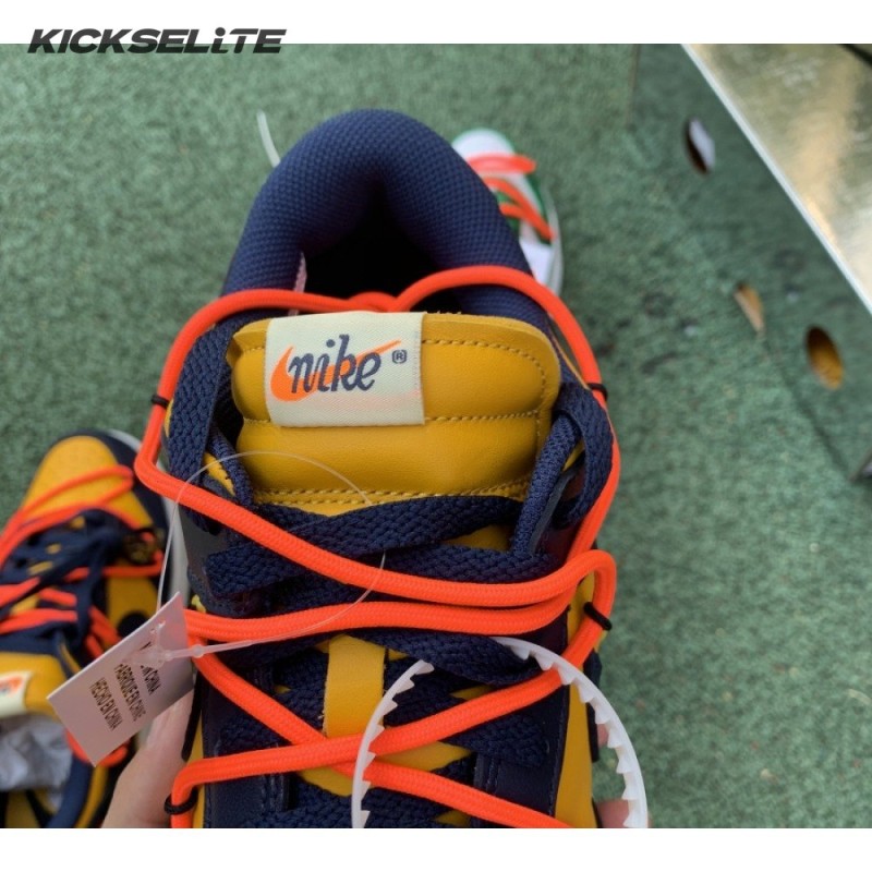 Off-White x Dunk Low 'University Gold' Unisex