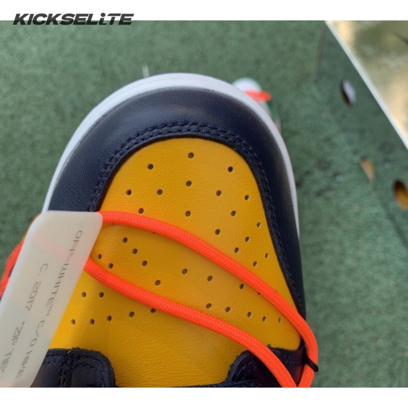 Off-White x Dunk Low 'University Gold' Unisex