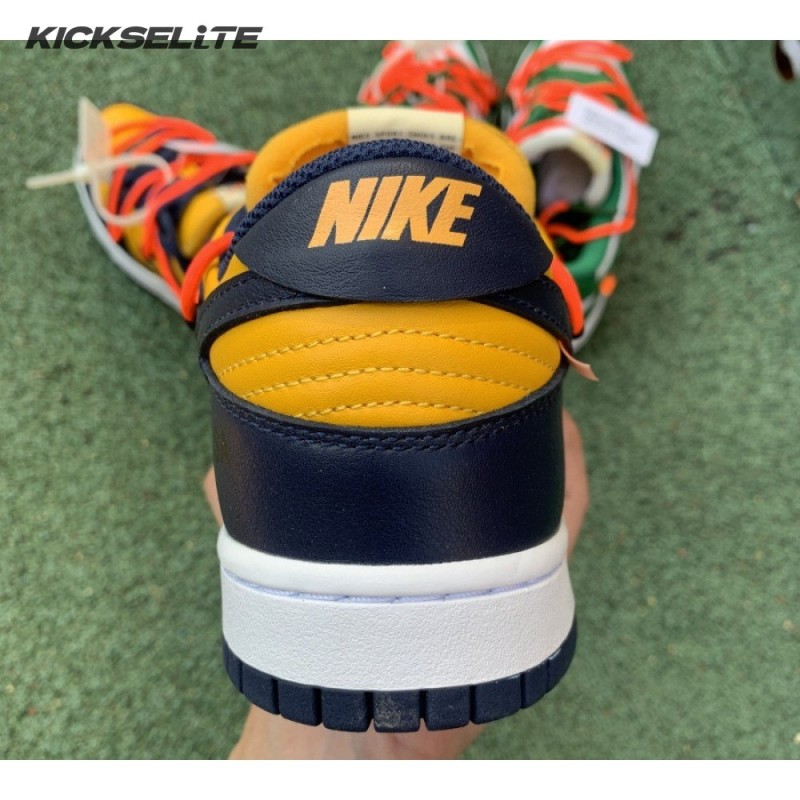 Off-White x Dunk Low 'University Gold' Unisex