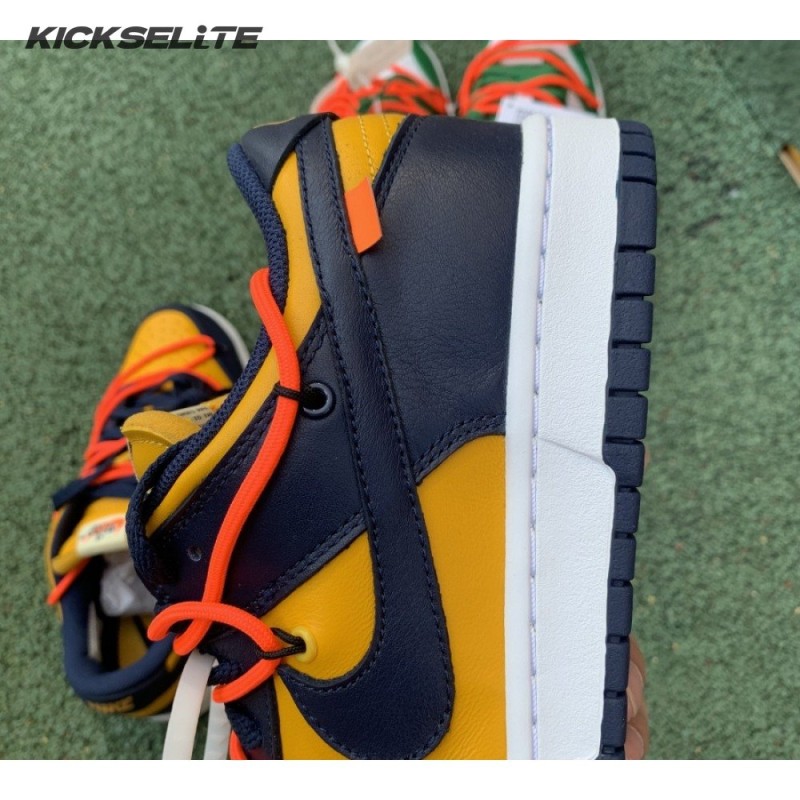 Off-White x Dunk Low 'University Gold' Unisex