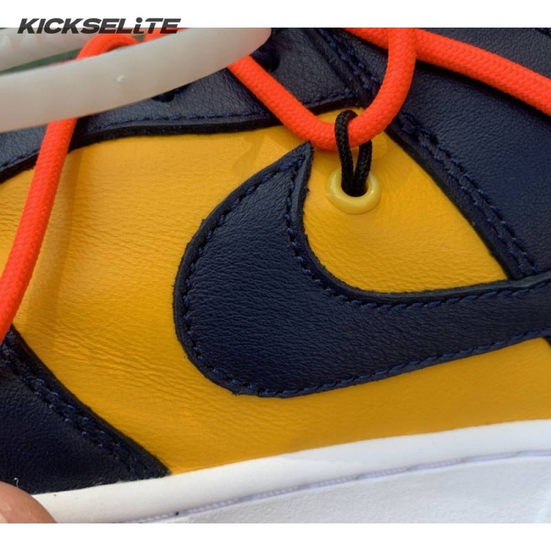 Off-White x Dunk Low 'University Gold' Unisex