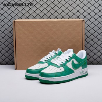 Nike Air Force 1 Low By Virgil Abloh White Green Men's