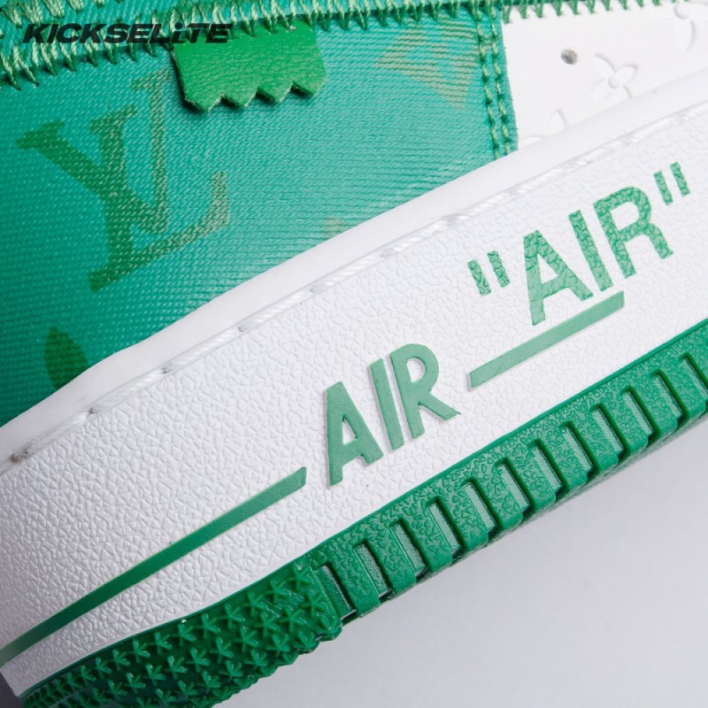 Nike Air Force 1 Low By Virgil Abloh White Green Men's