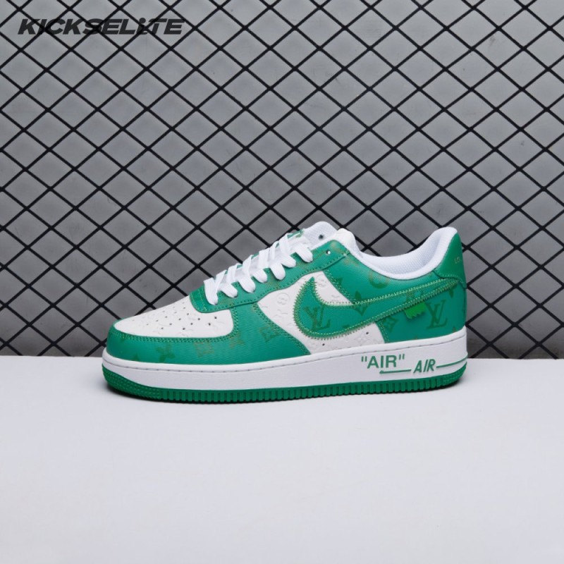 Nike Air Force 1 Low By Virgil Abloh White Green Men's