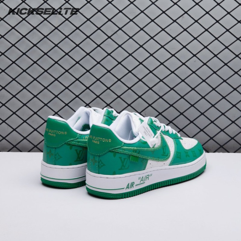 Nike Air Force 1 Low By Virgil Abloh White Green Men's