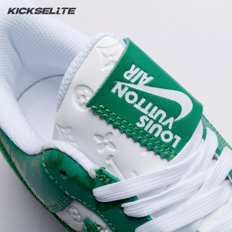 Nike Air Force 1 Low By Virgil Abloh White Green Men's