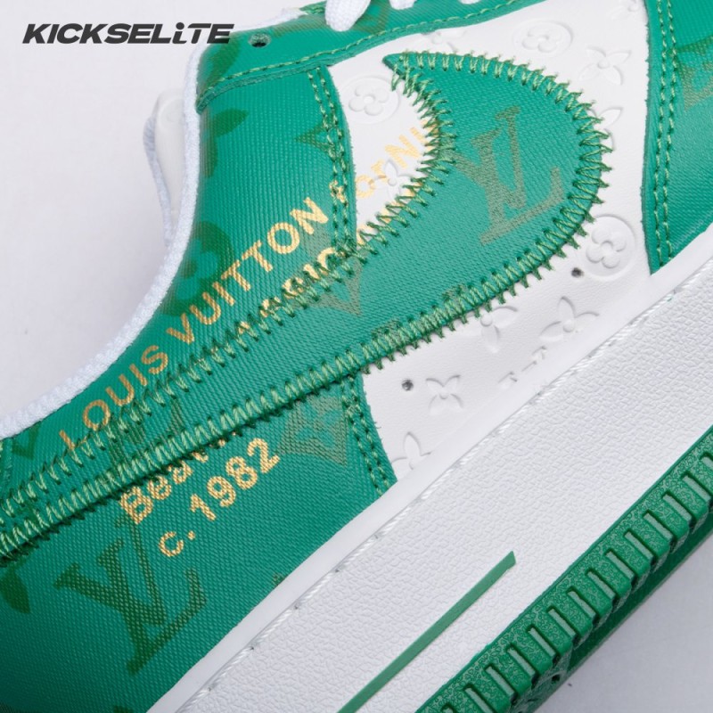 Nike Air Force 1 Low By Virgil Abloh White Green Men's