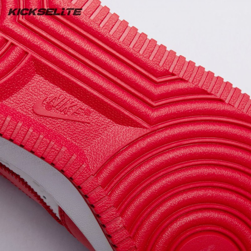 Nike Air Force 1 Low By Virgil Abloh White Red Men's