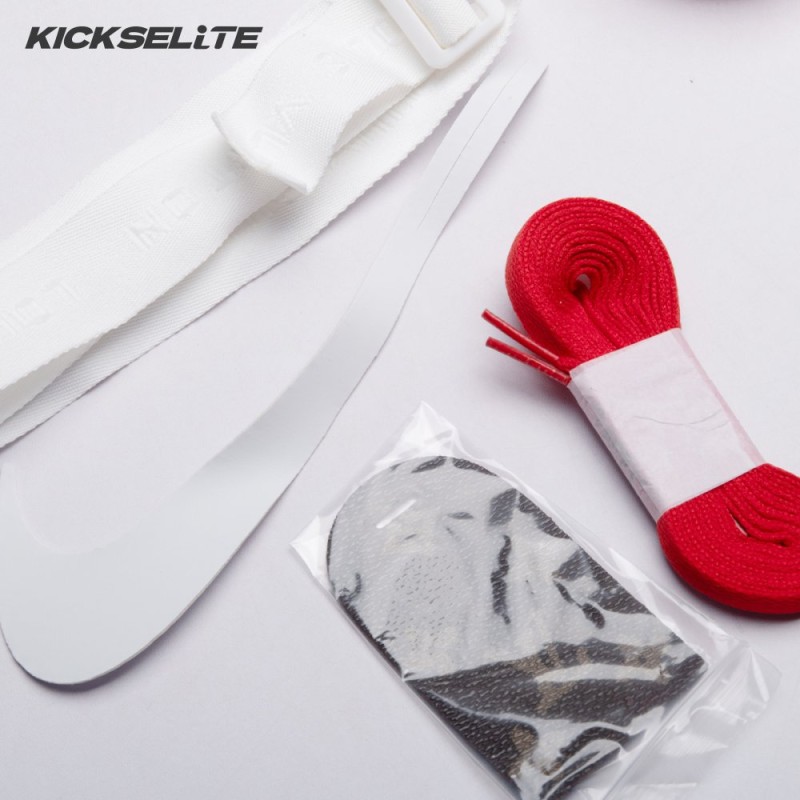 Nike Air Force 1 Low By Virgil Abloh White Red Men's