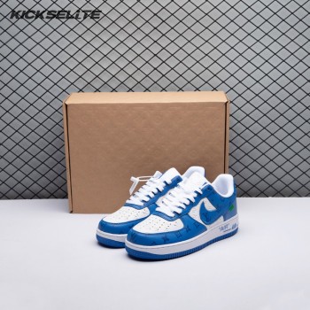 Nike Air Force 1 Low By Virgil Abloh White Royal Unisex