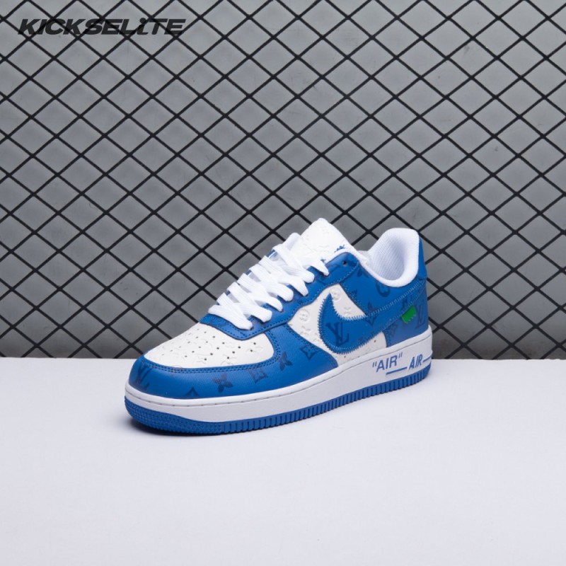 Nike Air Force 1 Low By Virgil Abloh White Royal Unisex
