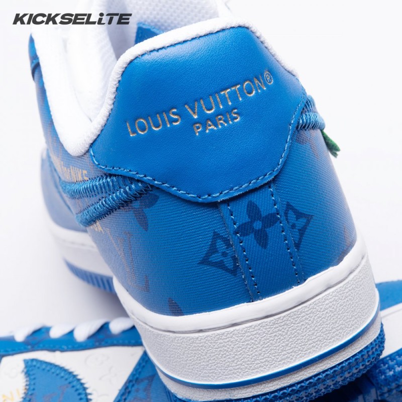 Nike Air Force 1 Low By Virgil Abloh White Royal Unisex