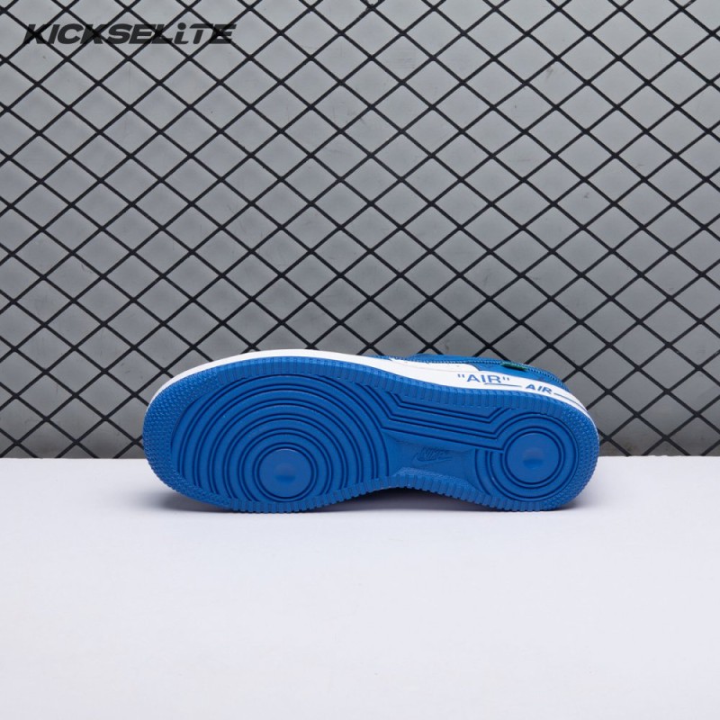 Nike Air Force 1 Low By Virgil Abloh White Royal Unisex