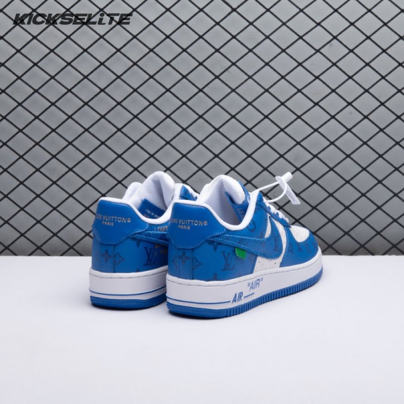 Nike Air Force 1 Low By Virgil Abloh White Royal Unisex