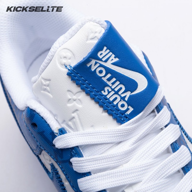 Nike Air Force 1 Low By Virgil Abloh White Royal Unisex