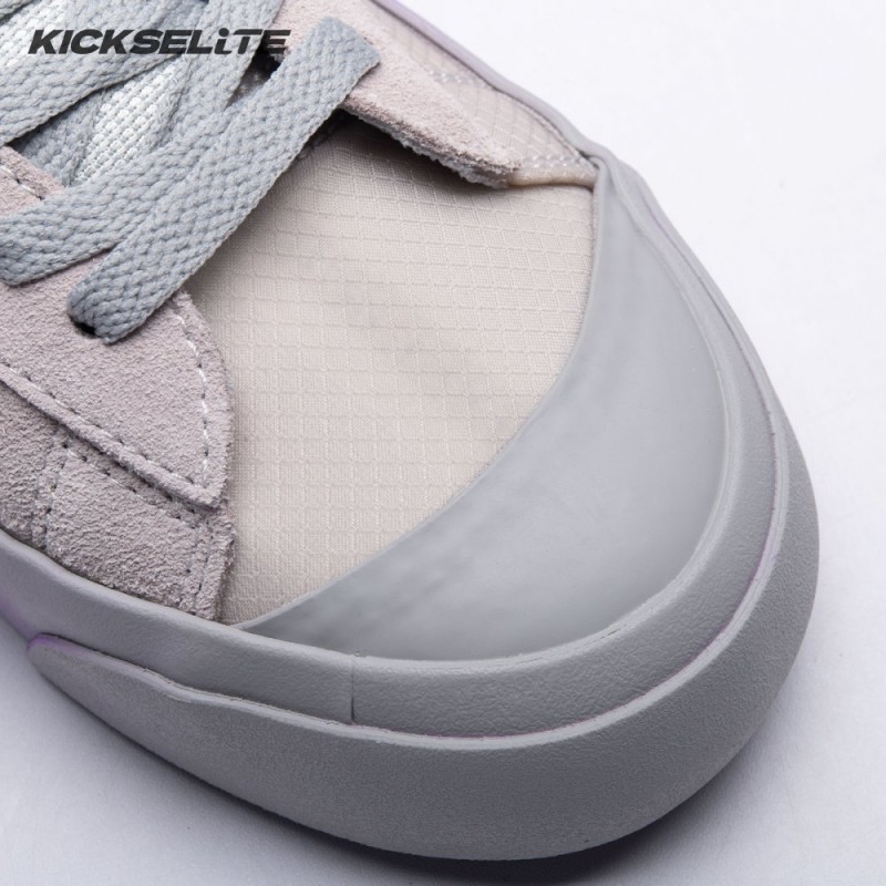 Nike Blazer Mid Off-White Wolf Grey Serena Queen AA3832-002 Unisex